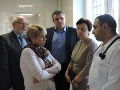 Елизавета Глинка и Михаил Федотов после визита Савченко. Фото: president-sovet.ru