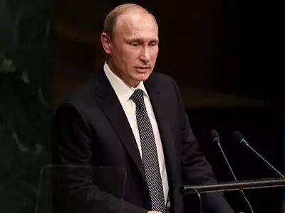Речь Путина в ГА ООН, 28.9.15. Фото AFP, источник - http://top.rbc.ru/ Речь Путина в ГА ООН, 28.9.15. Фото AFP, источник - http://top.rbc.ru/