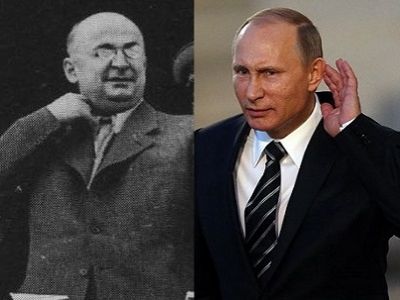 Лаврентий Берия, Владимир Путин. Источники - persons-info.com, elle.ru