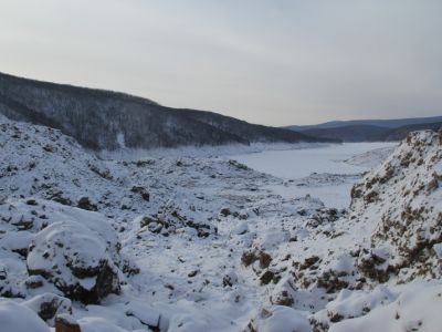 Бурейский оползень. Фото: пресс-служба ГУ МЧС России по Хабаровскому краю